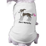 Fart Machine (greyhound / whippet / iggy) Pet Tee Shirt