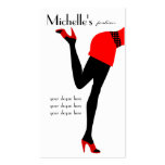 Fashion business card design business cards