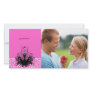 Fashion Diva Invitations, Flyers and Stickers Personalized Photo Card
