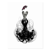 Fashion Diva Post Cards