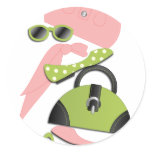 Fashion Finds Round Stickers