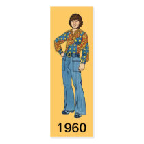 Fashion for Men Bookmark Business Card