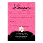 Fashion Gift Card Pretty Shoes Dress Pink Black business cards