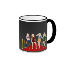 Fashion Girls on the Red Carpet Standard Mug