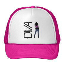 Fashion Girls Posing Model Diva Blue Jeans Hat