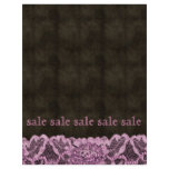 Fashion Lace Flyer Pink Brown Leather