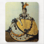 Fashion Plate Mousepad Catalog Vintage Pink
