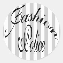 Fashion Police Stickers