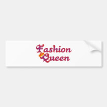fashion Queen Auto Aufkleber
