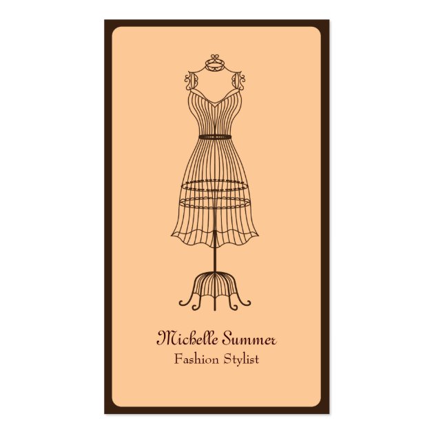 Fashion Stylist Business Card
