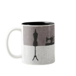 Fashion Women's Clothing Designer Mannequin mugs