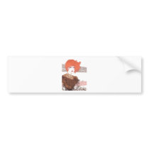 Fashionable Lady Bumper Stickers