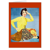 Fashionable Thinker Card