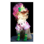 Fashionable Toy Dog Business Cards