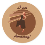 Fashiongirl in Brown stickers