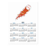 fast baseball on fire flames business card template