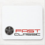 Fast classic / Fuchs inspired 911 racing car wheel mousepads