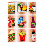 Fast Food Cards