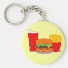 Fast Food Key Chains