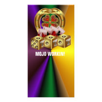 Fast Luck Photo Card Template
