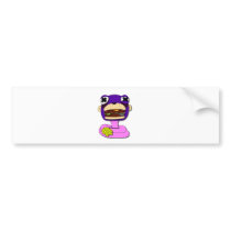 FASTFOOD MONKEY BUMPER STICKER