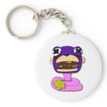 FASTFOOD MONKEY KEYCHAIN