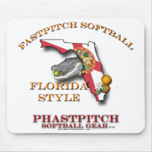 Fastpitch Softball Flordia Style Mousepad