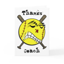 Fastpitch Softball Greeting or Note Card