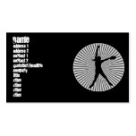 Fastpitch Softball Pitcher Profile Cards Business Card Template