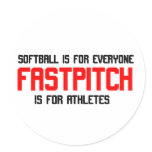 FastPitch stickers