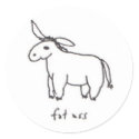 Fat Ass sticker