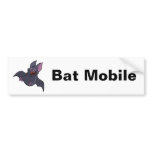 Fat Bat Mobile Bumper Sticker bumper stickers