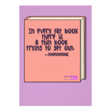 Fat Book Cards (10 pack) Personalized Invites