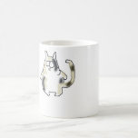 Fat Bowlegged Cat Mug