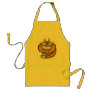 Fat cat funny apron design