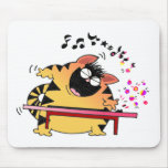 Fat Cat Play Keyboard mousepads