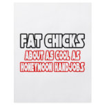 Fat Chicks...Not Cool flyers
