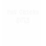 Fat Chicks RULE - Dark t-shirts
