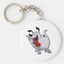 Fat Dog Keychain