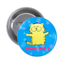 Fat Kitty Hug buttons