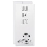 FAT LIGHT BULB B&W NEGATIVE rack cards
