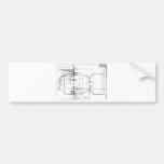 Fat Man atomic bomb Bumper Sticker