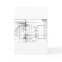Fat Man atomic bomb Greeting Card
