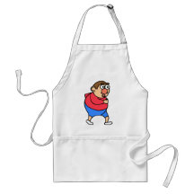 Fat Man Walking Aprons