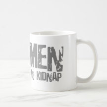 Fat Men Are Harder To Kidnap - Funny comedy humour Coffee Mugs