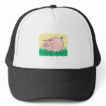 fat pig cartoon hats