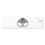 Fat Russian Dwarf Hamster bumper stickers