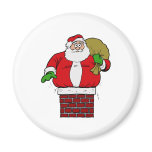Fat Santa magnets