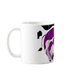 Fat Single Purple Cow Coffee Mug