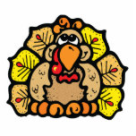 fat turkey photo sculptures